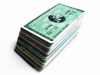 Stack of Credit Cards