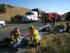 Emergency Workers at Car Crash